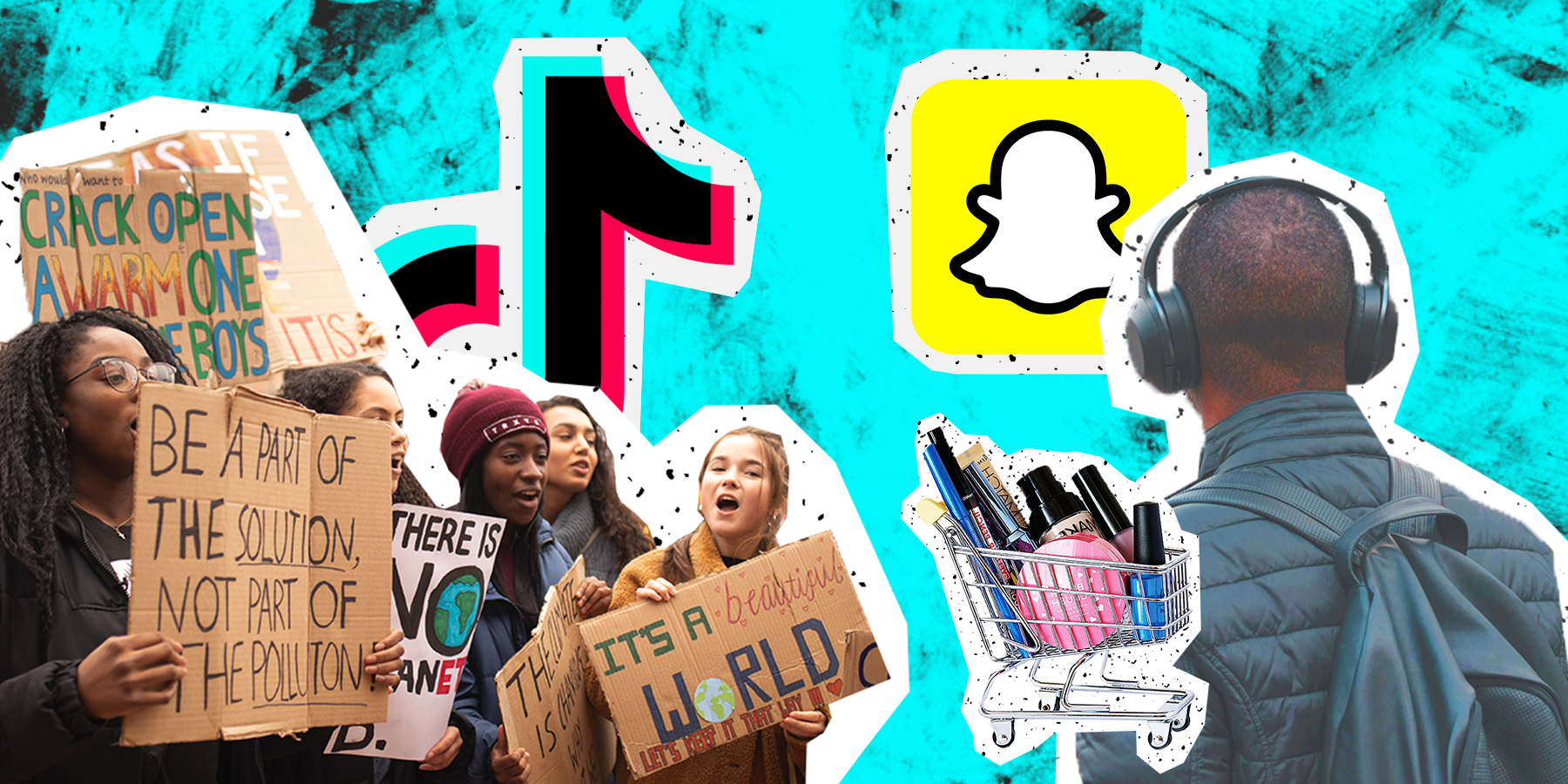 tiktok and protestors