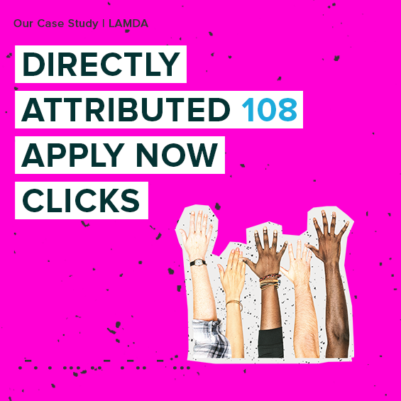 Directly attributed apply now clicks