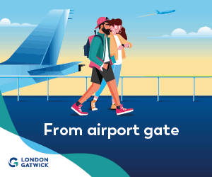 British Airways x London Gatwick ad campaign
