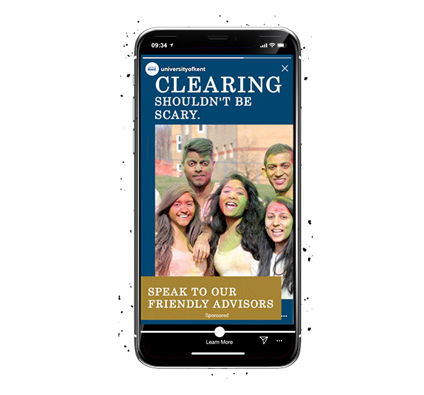 clearing ad