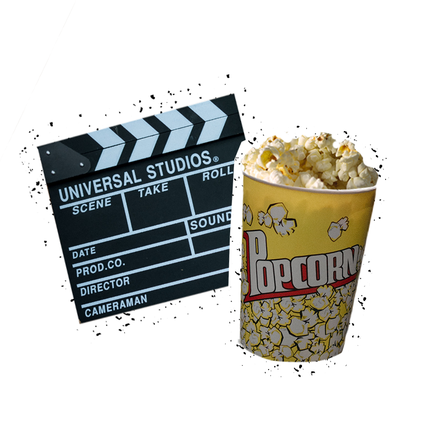 popcorn and action board