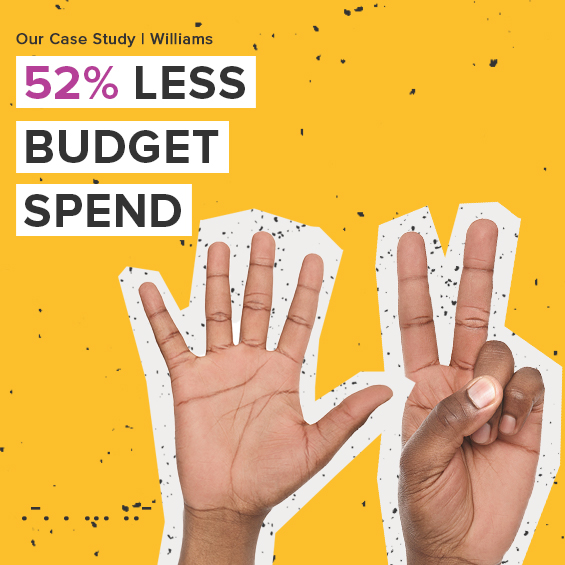 less budget spend